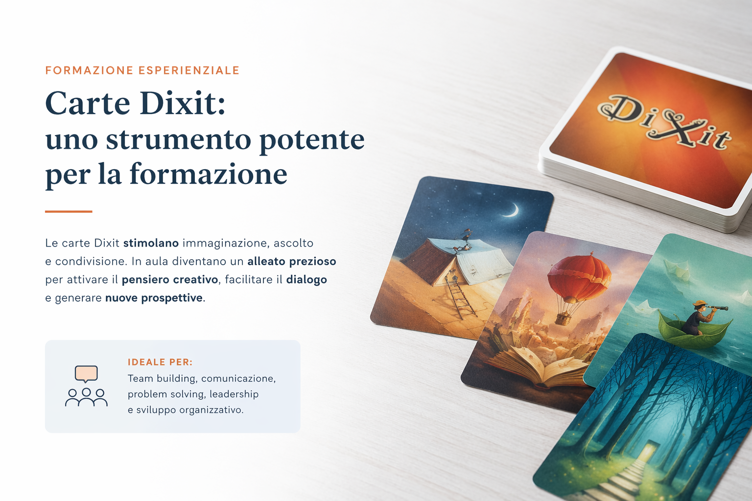 Carte dixit per la formazione